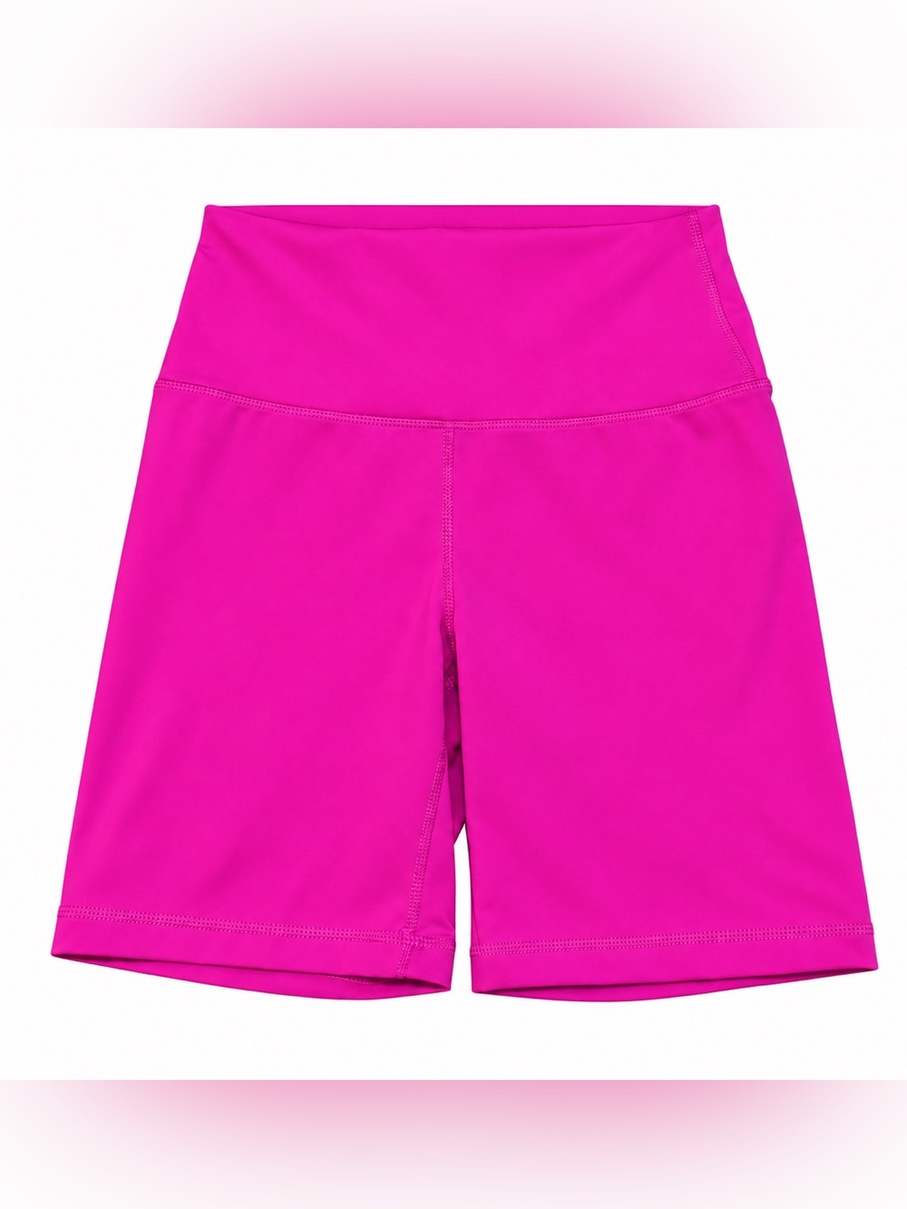 Yogalicious Hot Pink High Rise Biker Shorts Size Small